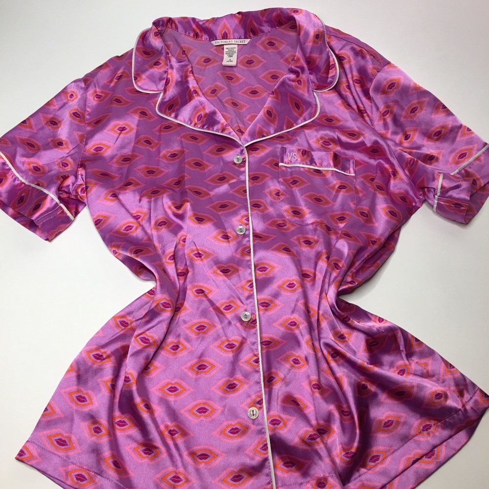 Victoria Secret Satin Short Sleeve